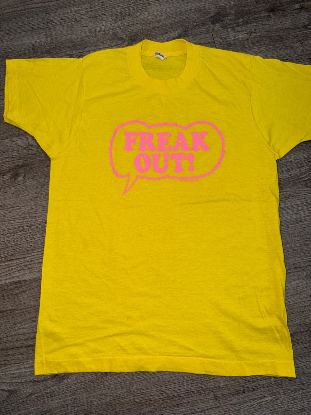 Vintage 1980s Frank Zappa Freak Out! Barfko-Swill T-Shirt Rare Original